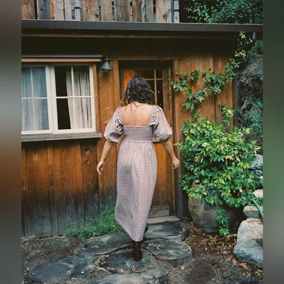 Christy Dawn Katrina in ruby plaid, medium - Picture 3 of 12